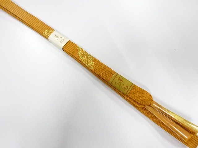 JAPANESE KIMONO / UNUSED KOREI HAND-TIED OBIJIME